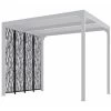 4 Panneaux Moucharabieh En Acier époxy Gris Pour Côté 3m De La Pergola Bioclimatique Alu 10,80m² Habrita -Nesling Magasin 4 panneaux moucharabieh en acier epoxy gris pour cote 3m de la pergola bioclimatique alu 1080m habrita