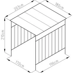 Abri à Vélos En Acier Thermolaqué Gris Anthracite 3,6m² Westmann 13 Abri à Vélos En Acier Thermolaqué Gris Anthracite 3,6m² Westmann -Nesling Magasin abri a velos en acier thermolaque gris anthracite 36m westmann 5