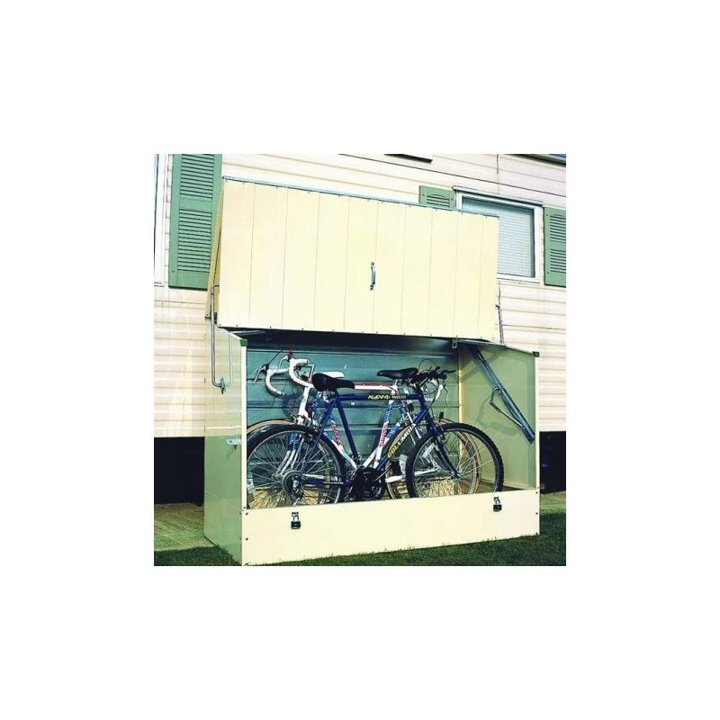 Abri à Vélos En Métal 1750L Anthracite 1,74m² + Kit D'ancrage TRIMETALS 6 Abri à Vélos En Métal 1750L Anthracite 1,74m² + Kit D'ancrage TRIMETALS – Image 4