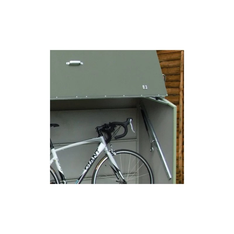 Abri à Vélos En Métal Sesame 1500L Vert 1,41m² TRIMETALS 4 Abri à Vélos En Métal Sesame 1500L Vert 1,41m² TRIMETALS – Image 2