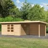 Abri De Jardin 11,49m² En Bois Massif 40mm Trittau 5 Avec Appentis 330cm Et Paroi Arrière – Karibu 1 Abri De Jardin 11,49m² En Bois Massif 40mm Trittau 5 Avec Appentis 330cm Et Paroi Arrière – Karibu -Nesling Magasin abri de jardin 1149m en bois massif 40mm trittau 5 avec appentis 330cm et paroi arriere woodfeeling