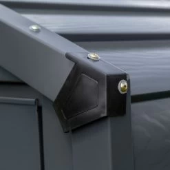 Abri De Jardin 2,4m² Adossé En Acier Galvanisé Anthracite Spacemaker 13 Abri De Jardin 2,4m² Adossé En Acier Galvanisé Anthracite Spacemaker -Nesling Magasin abri de jardin 24m adosse en acier galvanise anthracite spacemaker 5