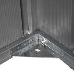 Abri De Jardin 2,7m² Monopente En Acier Galvanisé Noir Onyx Spacemaker 12 Abri De Jardin 2,7m² Monopente En Acier Galvanisé Noir Onyx Spacemaker -Nesling Magasin abri de jardin 27m monopente en acier galvanise noir onyx spacemaker 4