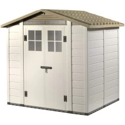 Abri De Jardin 6,03m² En PVC Avec Plancher Evo Tuscany 240 – Garofalo -Nesling Magasin abri de jardin 603m en pvc avec plancher evo tuscany 240 garofalo 2