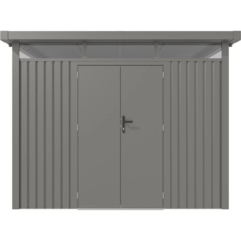 Abri De Jardin En Acier Galvanisé Kosto 8,64m² + Kit D'ancrage - X-Métal 4 Abri De Jardin En Acier Galvanisé Kosto 8,64m² + Kit D'ancrage - X-Métal – Image 2