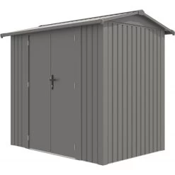 Abri De Jardin En Acier Galvanisé Roka 4,08m² + Kit D'ancrage - X-Métal 10 Abri De Jardin En Acier Galvanisé Roka 4,08m² + Kit D'ancrage - X-Métal -Nesling Magasin abri de jardin en acier galvanise roka 408m kit d ancrage x metal 2