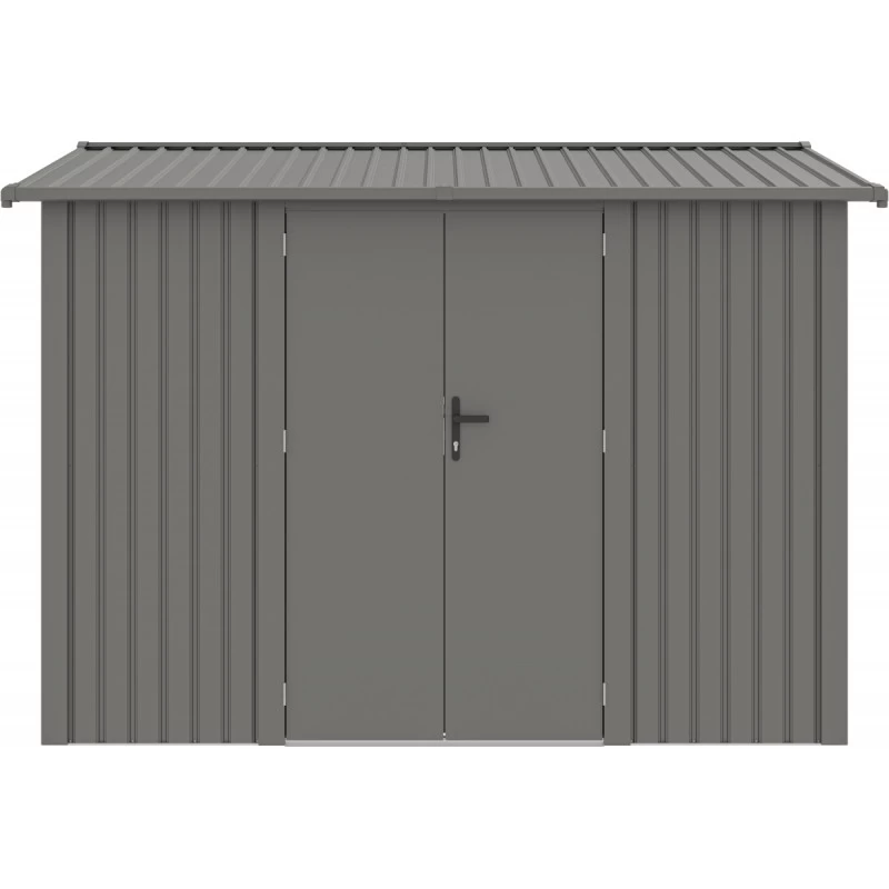 Abri De Jardin En Acier Galvanisé Roka 7,1m² + Kit D'ancrage - X-Métal 4 Abri De Jardin En Acier Galvanisé Roka 7,1m² + Kit D'ancrage - X-Métal – Image 2