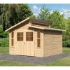 Abri De Jardin En Bois 9,24m² Avec Toit En Gradins - Grauburg 7 - Karibu 2 Abri De Jardin En Bois 9,24m² Avec Toit En Gradins - Grauburg 7 - Karibu -Nesling Magasin abri de jardin en bois 924m avec toit en gradins grauburg 7 karibu