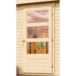 Abri De Jardin En Bois 9,24m² Freiburg 6 Avec Appentis De 2,40 M - Karibu -Nesling Magasin abri de jardin en bois 924m freiburg 6 avec appentis de 240 m karibu 5