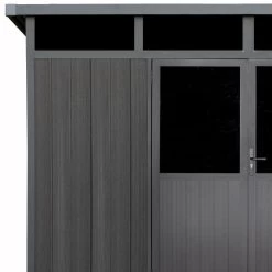 Abri De Jardin En Bois Composite 28mm Anthracite 8,09m² WINSTON Skylight - Woodlife Garden 10 Abri De Jardin En Bois Composite 28mm Anthracite 8,09m² WINSTON Skylight - Woodlife Garden -Nesling Magasin abri de jardin en bois composite 28mm anthracite 809m winston skylight woodlife garden 2