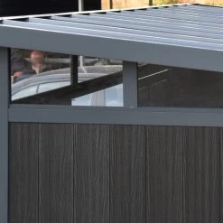 Abri De Jardin En Bois Composite 28mm Anthracite 8,09m² WINSTON Skylight - Woodlife Garden 11 Abri De Jardin En Bois Composite 28mm Anthracite 8,09m² WINSTON Skylight - Woodlife Garden -Nesling Magasin abri de jardin en bois composite 28mm anthracite 809m winston skylight woodlife garden 3