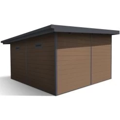 Abri De Jardin En Bois Composite 28mm Aspect Bois 14,90m² PREMIUM Toit Plat - Woodlife Garden 11 Abri De Jardin En Bois Composite 28mm Aspect Bois 14,90m² PREMIUM Toit Plat - Woodlife Garden -Nesling Magasin abri de jardin en bois composite 28mm aspect bois 1490m premium toit plat woodlife garden 3