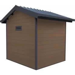 Abri De Jardin En Bois Composite 28mm Aspect Bois 4,77m² PREMIUM - Woodlife Garden -Nesling Magasin abri de jardin en bois composite 28mm aspect bois 477m premium woodlife garden 3