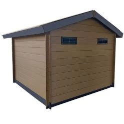 Abri De Jardin En Bois Composite 28mm Aspect Bois Vieilli 9m² Double Porte Alu Et Double Vitrage - Woodlife Garden 10 Abri De Jardin En Bois Composite 28mm Aspect Bois Vieilli 9m² Double Porte Alu Et Double Vitrage - Woodlife Garden -Nesling Magasin abri de jardin en bois composite 28mm aspect bois vieilli 9m double porte alu et double vitrage woodlife 2