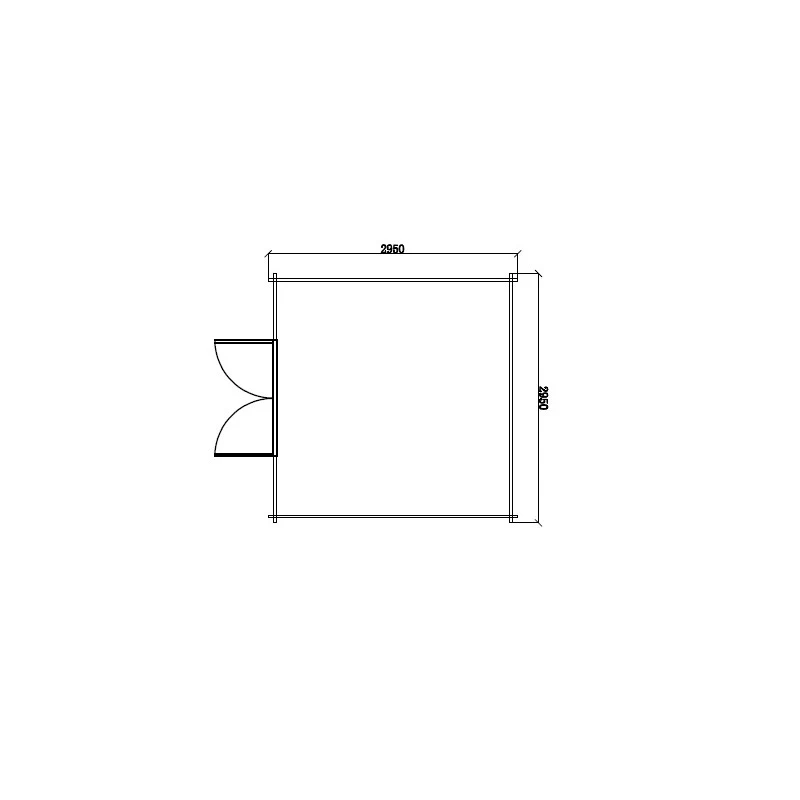 Abri De Jardin En Bois Composite 28mm Aspect Bois Vieilli 9m² Double Porte Alu Et Double Vitrage - Woodlife Garden 7 Abri De Jardin En Bois Composite 28mm Aspect Bois Vieilli 9m² Double Porte Alu Et Double Vitrage - Woodlife Garden – Image 5