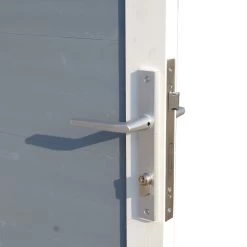 Abri De Jardin En Bois Gris Clair 3,49m² Skur 2 + Plancher – Baltic -Nesling Magasin abri de jardin en bois gris clair 349m skur 2 plancher baltic 3