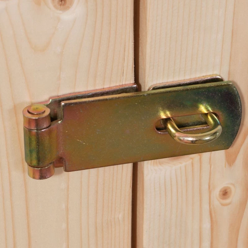 Abri De Jardin En Bois Gris Terre 5,25m² Avec Appentis De 1,50 M Freiburg 3 - Karibu 7 Abri De Jardin En Bois Gris Terre 5,25m² Avec Appentis De 1,50 M Freiburg 3 - Karibu – Image 5