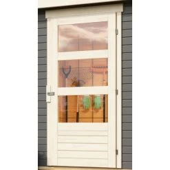 Abri De Jardin En Bois Gris Terre 5,25m² Avec Appentis De 2,80 M Freiburg 3 - Karibu -Nesling Magasin abri de jardin en bois gris terre 525m avec appentis de 280 m freiburg 3 karibu 5