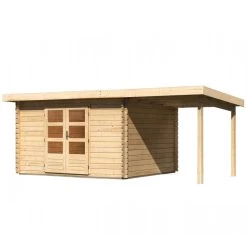 Abri De Jardin En Bois Massif 10,60m² Bastrup 7 Avec Appentis 200cm – Karibu 10 Abri De Jardin En Bois Massif 10,60m² Bastrup 7 Avec Appentis 200cm – Karibu -Nesling Magasin abri de jardin en bois massif 1060m bastrup 7 avec appentis 200cm woodfeeling 2