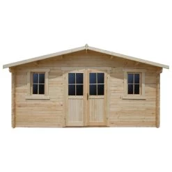 Abri De Jardin En Bois Massif 16m² PLUS - Madriers 28mm Gardy Shelter 12 Abri De Jardin En Bois Massif 16m² PLUS - Madriers 28mm Gardy Shelter -Nesling Magasin abri de jardin en bois massif 16m plus madriers 28mm gardy shelter 4