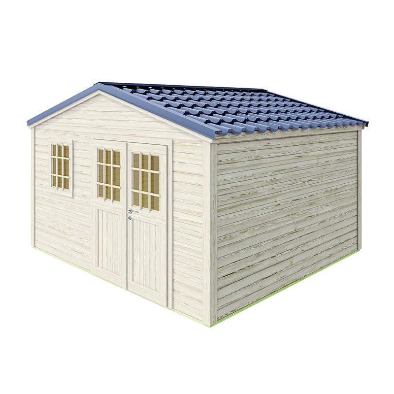 Abri De Jardin En Bois Massif 16m² SHELTY + – Madriers 28mm – Toiture En Acier – Forest Style 3 Abri De Jardin En Bois Massif 16m² SHELTY + – Madriers 28mm – Toiture En Acier – Forest Style