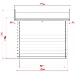 Abri De Jardin En Bois Massif 28mm 7,09m² Toit Berceau SOLID -Nesling Magasin abri de jardin en bois massif 28mm 709m toit berceau solid 5