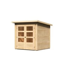 Abri De Jardin En Bois Massif 3,46m² Stockach 2 – Karibu -Nesling Magasin abri de jardin en bois massif 346m stockach 2 woodfeeling 2