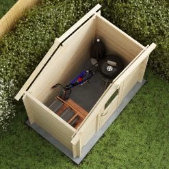 Abri De Jardin En Bois Massif 3,7m² VICTORIA – Madriers 19mm – Forest Style 9 Abri De Jardin En Bois Massif 3,7m² VICTORIA – Madriers 19mm – Forest Style -Nesling Magasin abri de jardin en bois massif 37m victoria madriers 19mm forest style 3