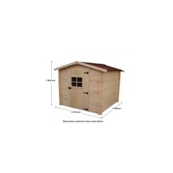Abri De Jardin En Bois Massif 4,08m² – Madriers 20mm - Habrita 11 Abri De Jardin En Bois Massif 4,08m² – Madriers 20mm - Habrita -Nesling Magasin abri de jardin en bois massif 38m madriers 20mm 3