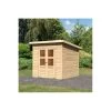 Abri De Jardin En Bois Massif 4,54m² Merseburg 4 - Karibu -Nesling Magasin abri de jardin en bois massif 454m merseburg 4 karibu