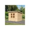 Abri De Jardin En Bois Massif 5,18m² Merseburg 5 - Karibu -Nesling Magasin abri de jardin en bois massif 518m merseburg 5 karibu 6