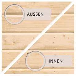 Abri De Jardin En Bois Massif 5,25m² Kerko 3 Avec Appentis 280cm – Karibu -Nesling Magasin abri de jardin en bois massif 525m kerko 3 avec appentis 280cm woodfeeling 3