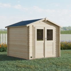 Abri De Jardin En Bois Massif 5,9m² JUNO – Madriers 19mm – Forest Style 10 Abri De Jardin En Bois Massif 5,9m² JUNO – Madriers 19mm – Forest Style -Nesling Magasin abri de jardin en bois massif 62m malawi madriers 19mm forest style 3