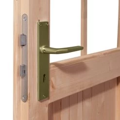 Abri De Jardin En Bois Massif 8,88m² Kandern 7 Avec Appentis 320cm – Karibu -Nesling Magasin abri de jardin en bois massif 888m kandern 7 avec appentis 320cm woodfeeling 5