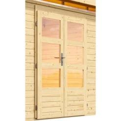 Abri De Jardin En Bois Massif 8,88m² Kastorf 7 Avec Appentis 320cm Et Paroi Arrière – Karibu 11 Abri De Jardin En Bois Massif 8,88m² Kastorf 7 Avec Appentis 320cm Et Paroi Arrière – Karibu -Nesling Magasin abri de jardin en bois massif 888m kastorf 7 avec appentis 320cm et paroi arriere karibu 3