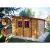 Abri De Jardin En Bois Massif 9,94m² Monopente – Madriers 28mm – Habrita 2 Abri De Jardin En Bois Massif 9,94m² Monopente – Madriers 28mm – Habrita -Nesling Magasin abri de jardin en bois massif 994m monopente madriers 28mm habrita