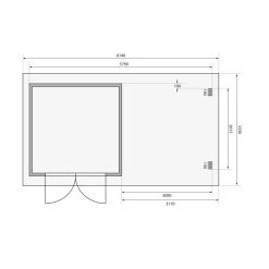 Abri De Jardin En Bois Massif Anthracite 8,82m² Bastrup 5 Avec Appentis 300cm Et Paroi Arrière – Karibu 10 Abri De Jardin En Bois Massif Anthracite 8,82m² Bastrup 5 Avec Appentis 300cm Et Paroi Arrière – Karibu -Nesling Magasin abri de jardin en bois massif anthracite 882m bastrup 5 avec appentis 300cm et paroi arriere woodfeeling 2