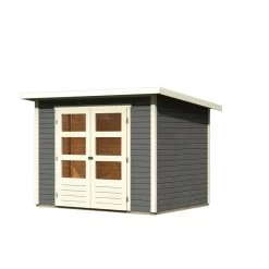Abri De Jardin En Bois Massif Gris Terre 4,57m² Stockach 3 – Karibu 10 Abri De Jardin En Bois Massif Gris Terre 4,57m² Stockach 3 – Karibu -Nesling Magasin abri de jardin en bois massif gris terre 457m stockach 3 woodfeeling 2