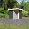 Abri De Jardin En Bois Massif Gris Terre 4,62m² Schwandorf 3 – Karibu 2 Abri De Jardin En Bois Massif Gris Terre 4,62m² Schwandorf 3 – Karibu -Nesling Magasin abri de jardin en bois massif gris terre 462m schwandorf 3 woodfeeling