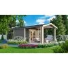 Abri De Jardin En Bois Massif Gris Terre 9,24m² Theres 7 Avec Deux Auvents – Karibu 1 Abri De Jardin En Bois Massif Gris Terre 9,24m² Theres 7 Avec Deux Auvents – Karibu -Nesling Magasin abri de jardin en bois massif gris terre 924m theres 7 avec deux auvents karibu