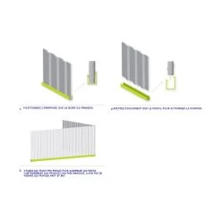 Abri De Jardin En Métal 10,9m² Silver Grey Fraser - ABSCO 11 Abri De Jardin En Métal 10,9m² Silver Grey Fraser - ABSCO -Nesling Magasin abri de jardin en metal 11m silver grey absco 4