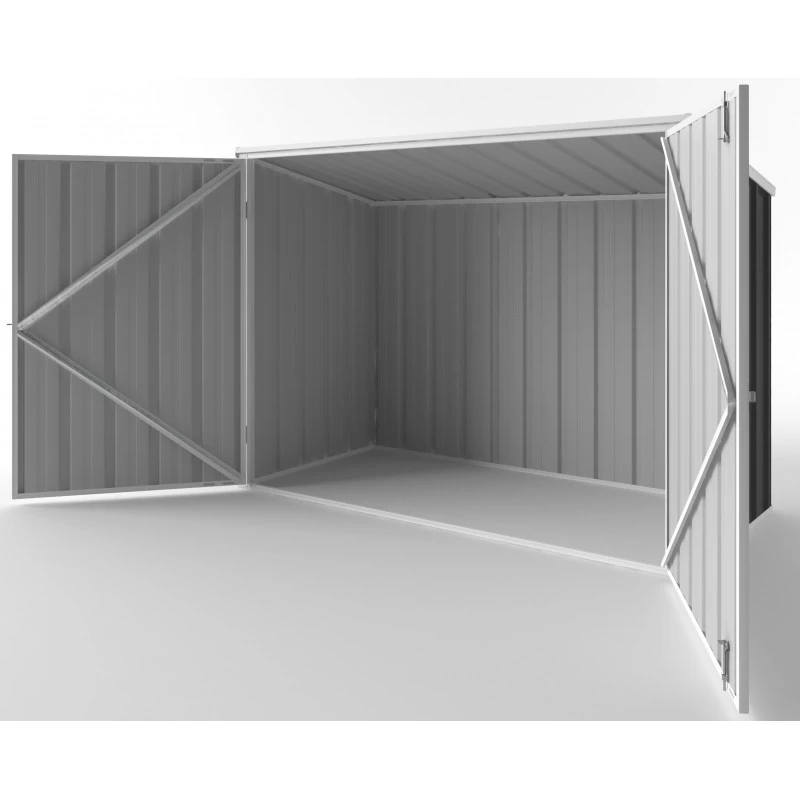 Abri De Jardin En Métal Colorbond Gris 2,02m² Bikestore EASYSHED 4 Abri De Jardin En Métal Colorbond Gris 2,02m² Bikestore EASYSHED – Image 2