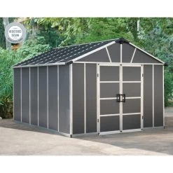 Abri De Jardin En Polycarbonate 11,7m² Avec Plancher YUKON - Palram - Canopia -Nesling Magasin abri de jardin en polycarbonate 117m avec plancher yukon palram 3