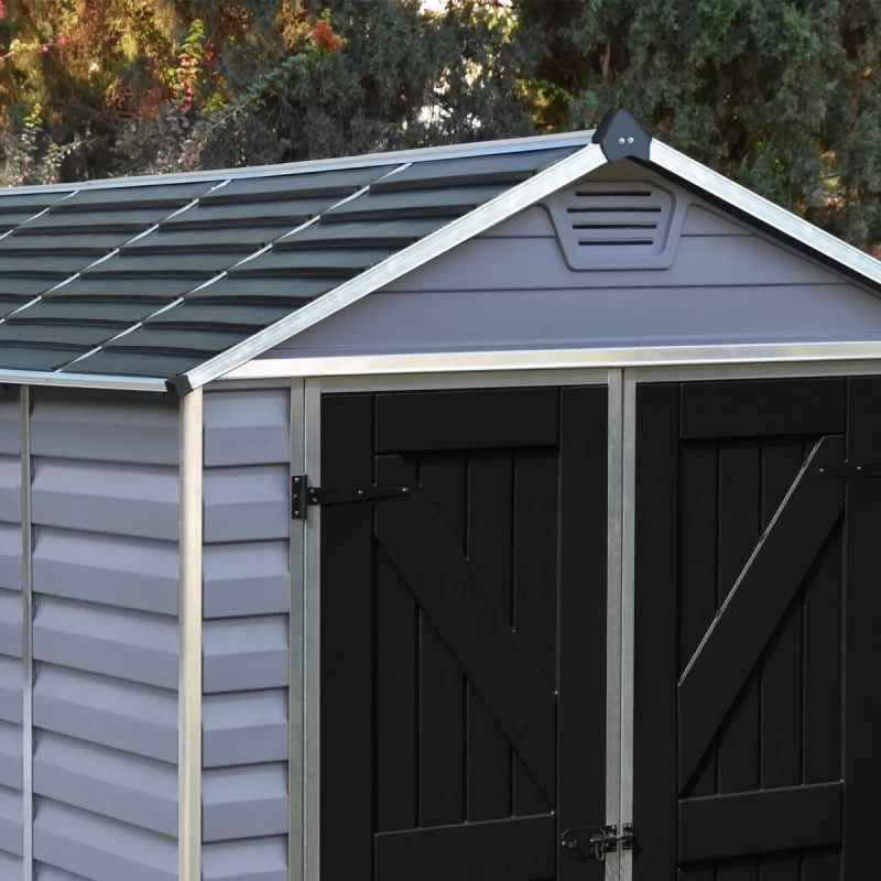 Abri De Jardin En Polycarbonate 3,97m² Skylight Deco - Palram - Canopia 8 Abri De Jardin En Polycarbonate 3,97m² Skylight Deco - Palram - Canopia – Image 6