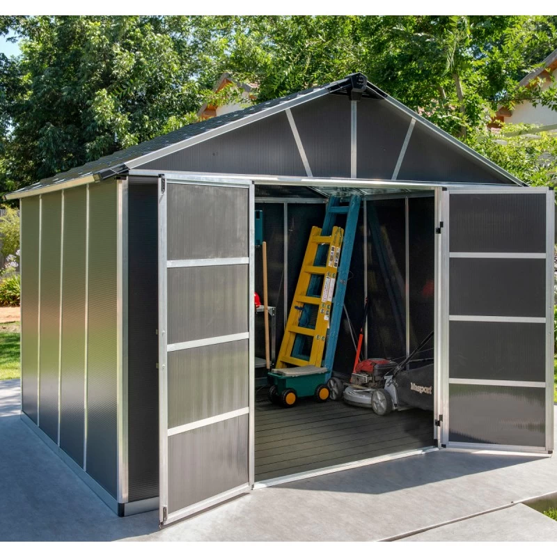 Abri De Jardin En Polycarbonate 7,9m² Sans Plancher YUKON - Palram - Canopia 6 Abri De Jardin En Polycarbonate 7,9m² Sans Plancher YUKON - Palram - Canopia – Image 4