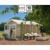 Abri De Jardin En PVC 11,2m² DECO Sherwood Grosfillex + Kit Ancrage Offert -Nesling Magasin abri de jardin en pvc 112m deco sherwood grosfillex kit ancrage offert