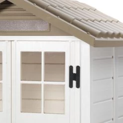 Abri De Jardin En PVC 1,97m² Avec Plancher Evo Tuscany 120 – Garofalo -Nesling Magasin abri de jardin en pvc 197m avec plancher evo tuscany 120 garofalo 5