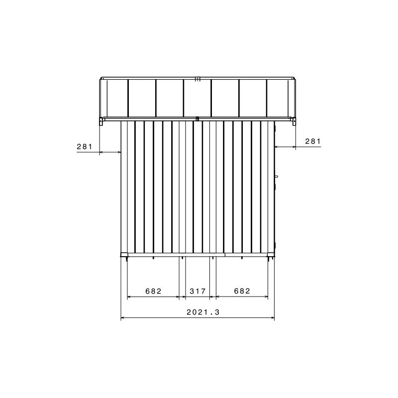 Abri De Jardin 4m² En PVC UTILITY Blanc Et Gris Vert Grosfillex + Kit Ancrage Offert 8 Abri De Jardin 4m² En PVC UTILITY Blanc Et Gris Vert Grosfillex + Kit Ancrage Offert – Image 6