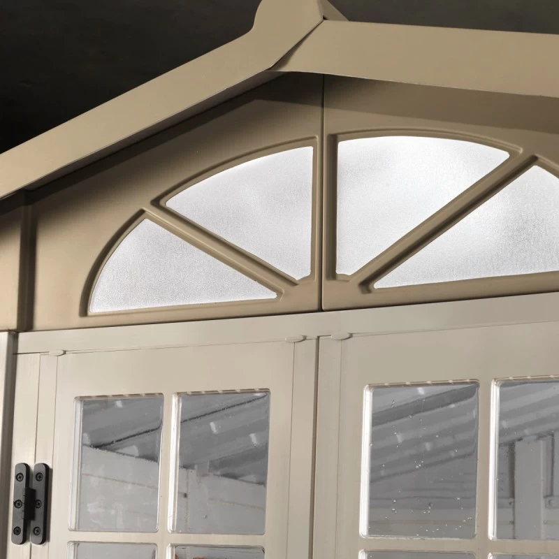 Abri De Jardin En PVC 6,85m² Avec Plancher Evo Tuscany 280 – Garofalo 8 Abri De Jardin En PVC 6,85m² Avec Plancher Evo Tuscany 280 – Garofalo – Image 6