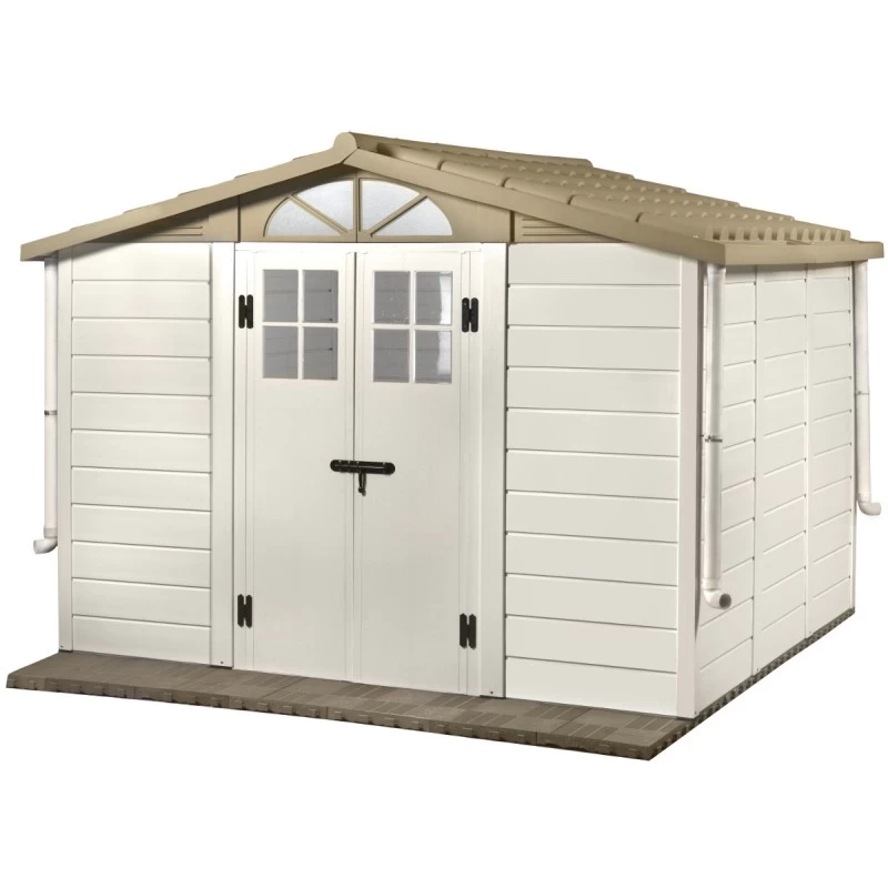 Abri De Jardin En PVC 6,85m² Avec Plancher Evo Tuscany 280 – Garofalo 3 Abri De Jardin En PVC 6,85m² Avec Plancher Evo Tuscany 280 – Garofalo